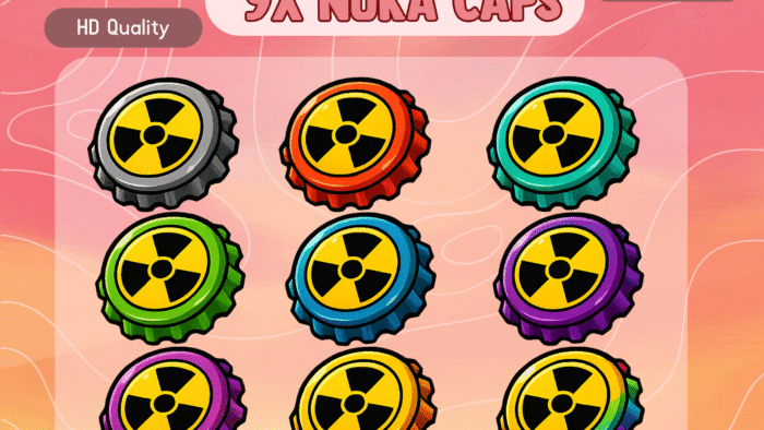 Nuka Cola Sub Badges For Twitch Streamers