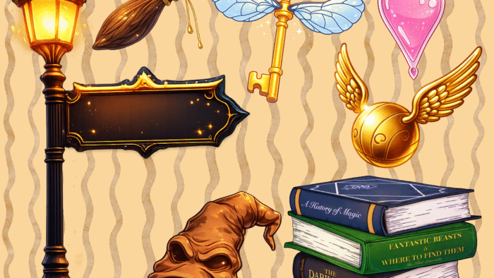 7x Hogwarts Legacy Decoration