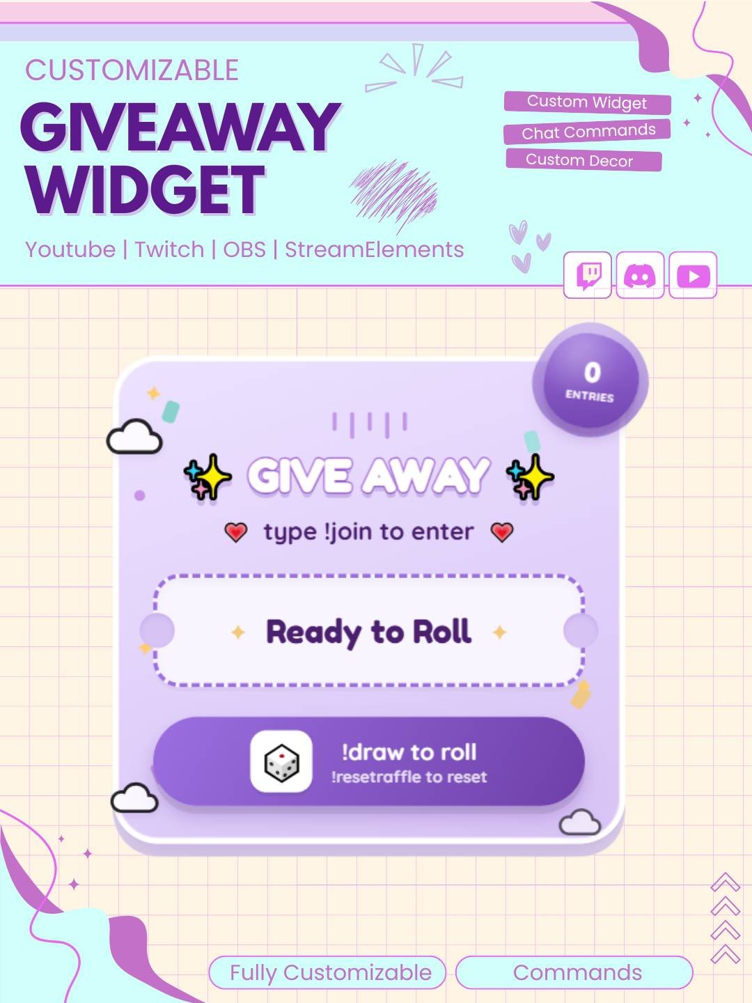 Giveaway Widget for StreamElements