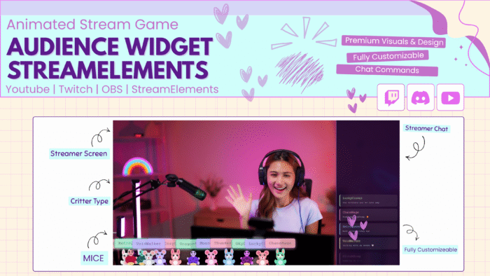 Twitch Interactive Audience Widget Streamelements